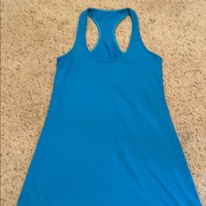Lululemon turquoise tank top